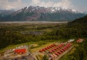 Photo of Alaska Glacier Lodge from above